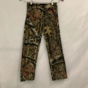 Boys Size 10 Camo Mossy Oak Cargo Pants